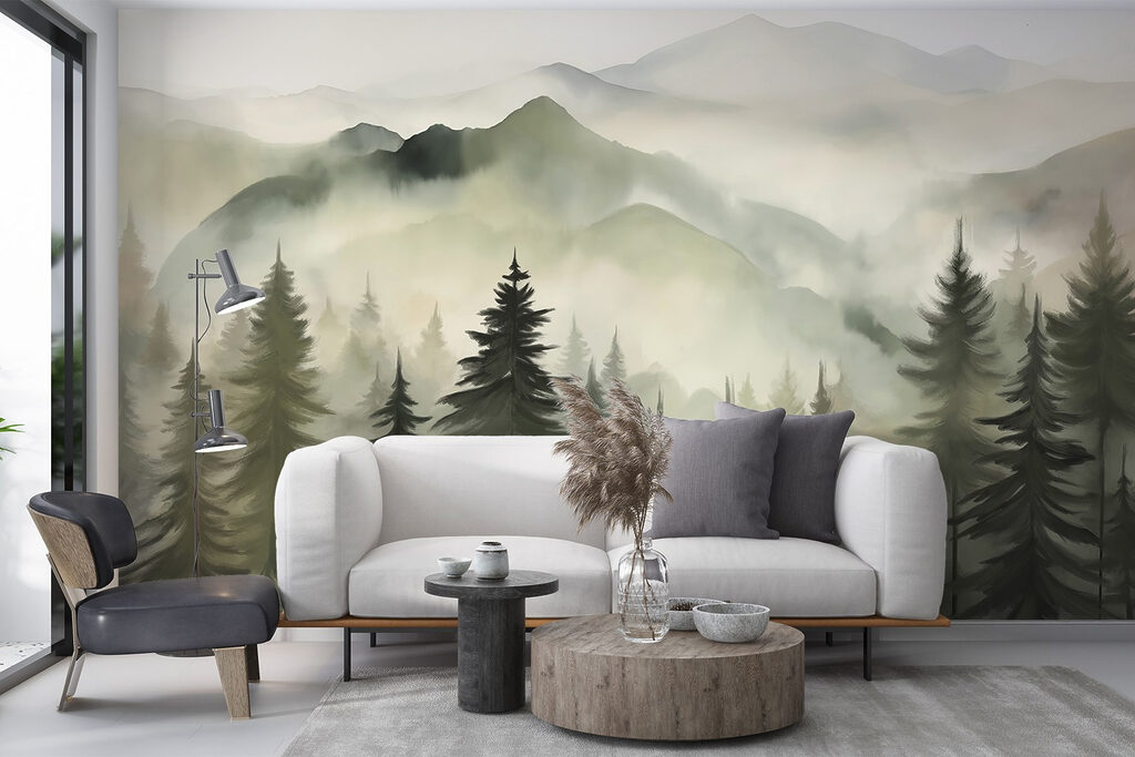 Layered Peaks — interior 5