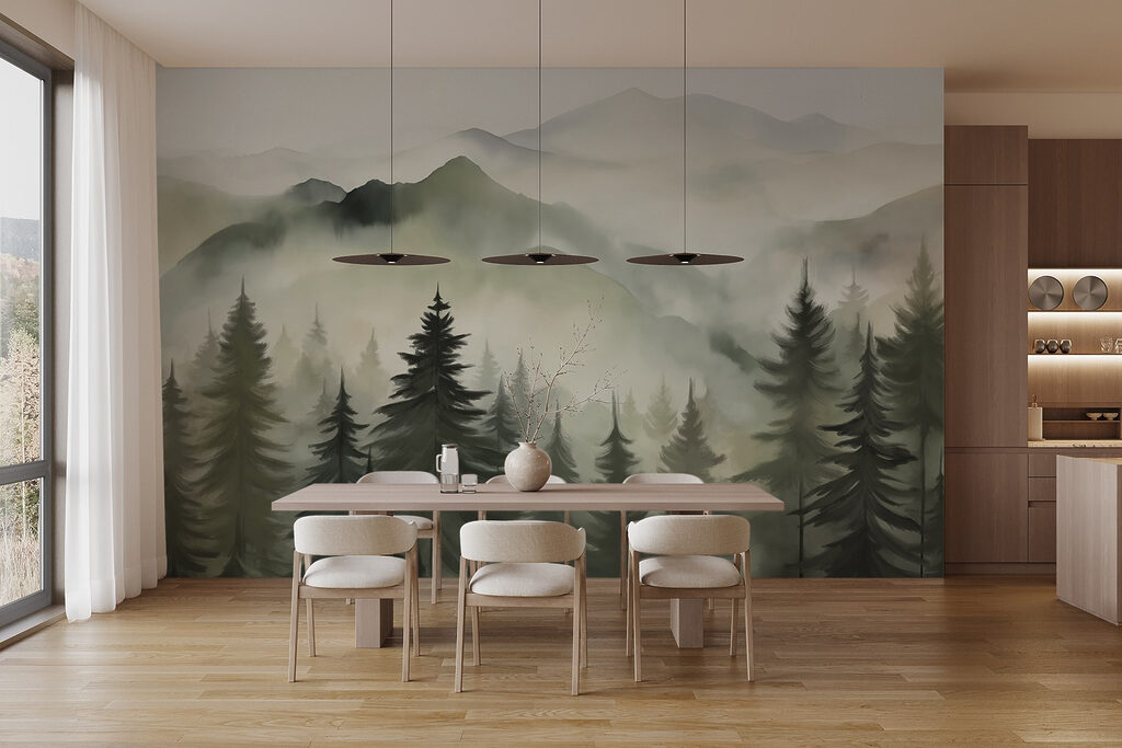 Layered Peaks — interior 6