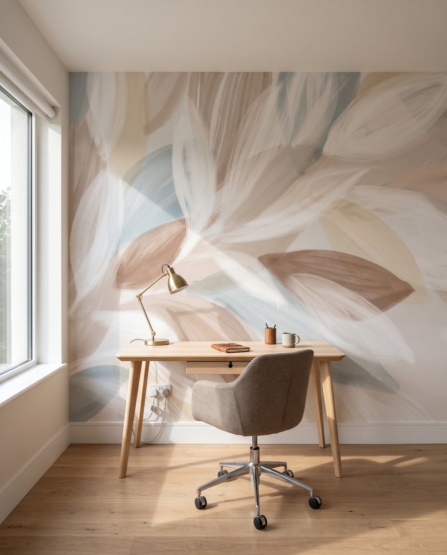 Leaf Brushstrokes — interior 3