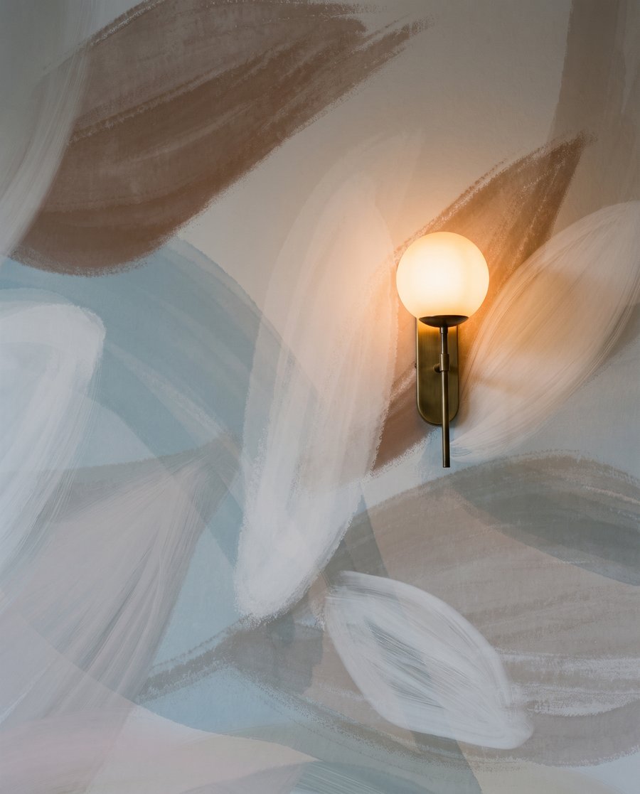 Leaf Brushstrokes — detail