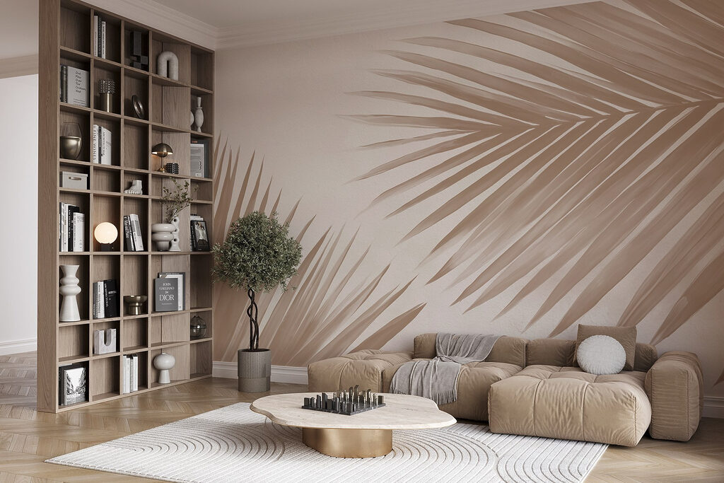 Palm Fronds in Sepia — interior 2