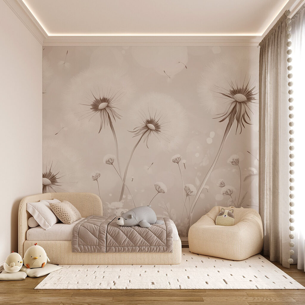 Dandelion Seedhead Gathering — interior 4