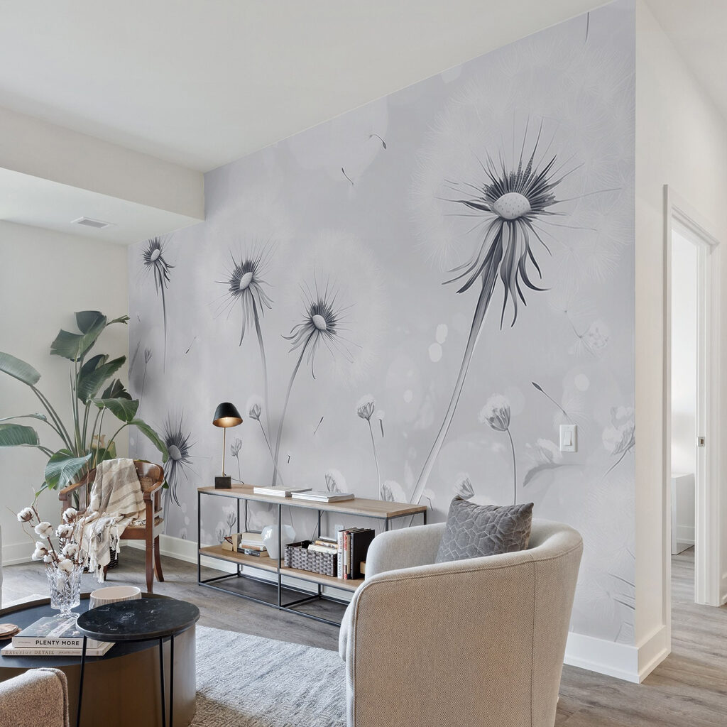 Dandelion Seedhead Gathering — interior 2