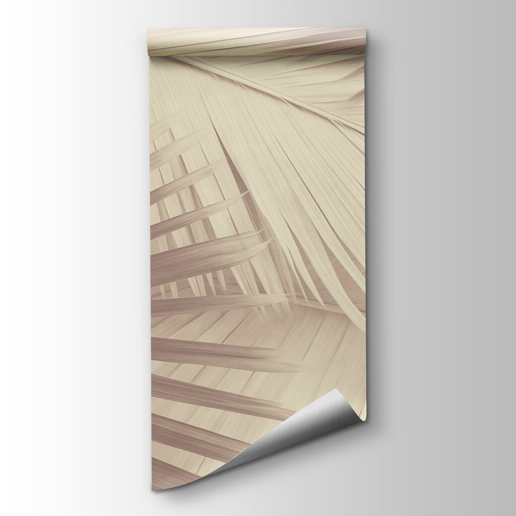 Palms in soft backlight — product view