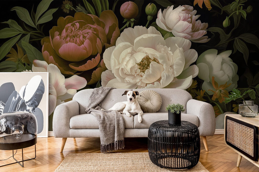 Peony Garden at Night — interior 2