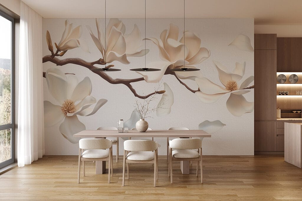 Magnolia Petal Drift — interior 5