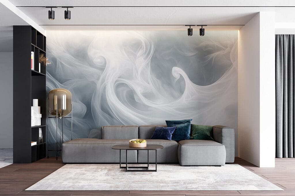 Swirling white smoke — interior 5