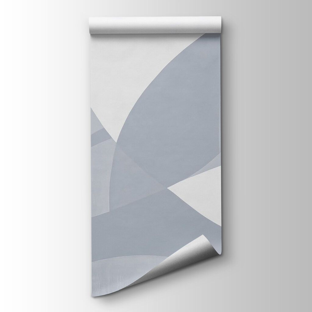 Blue leaf-like shapes — product view