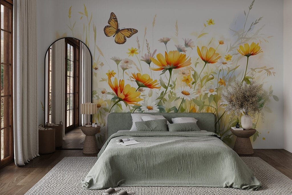 Butterfly Meadow in an interior