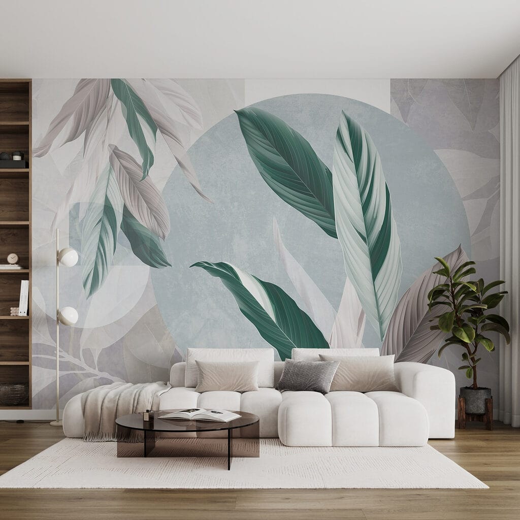 Leaves and Circle Layers — interior 6