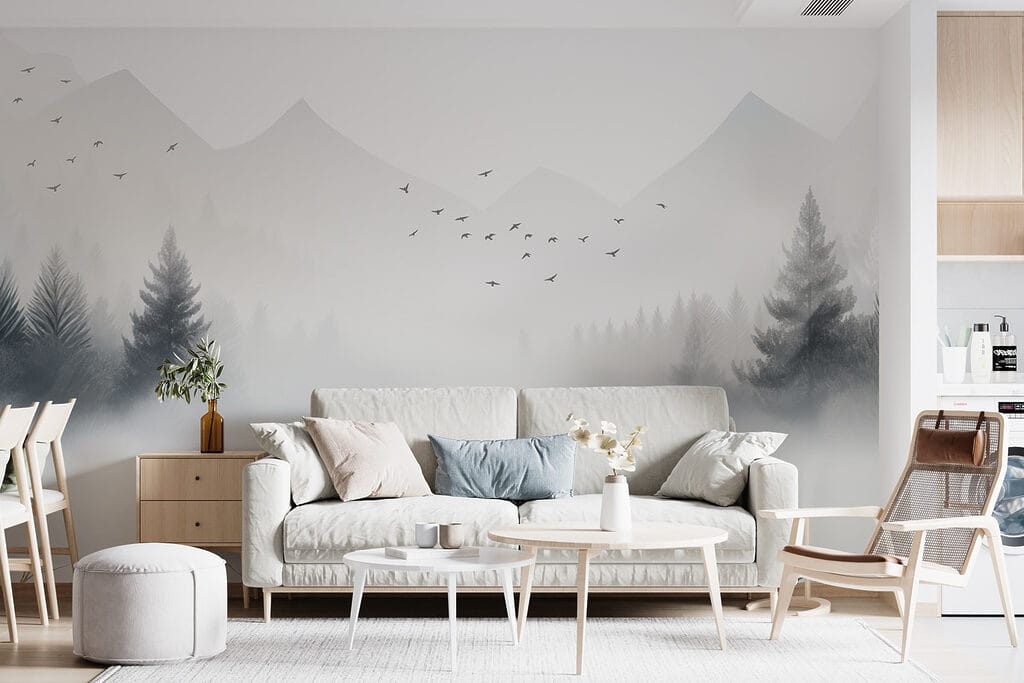 Birds Above Mountain Pines — interior 2