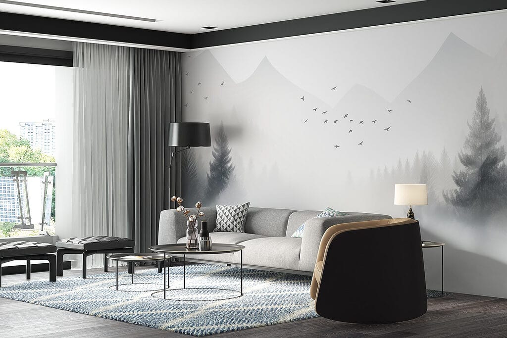 Birds Above Mountain Pines — interior 4