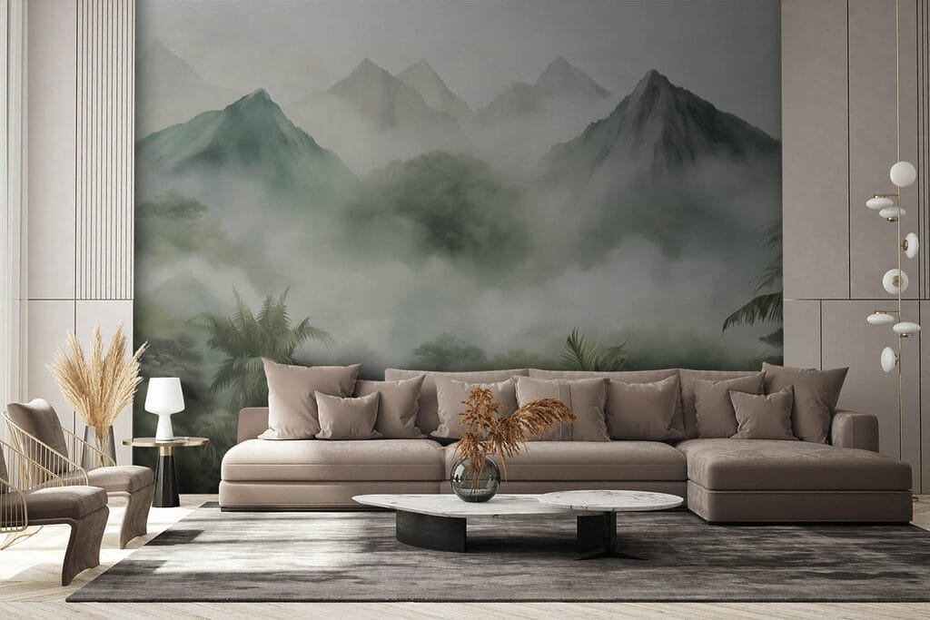 Misty tropical mountains — interior 2
