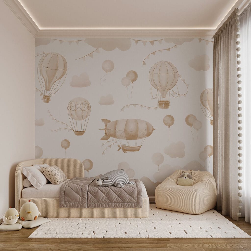Little Balloon Landscape in an interior