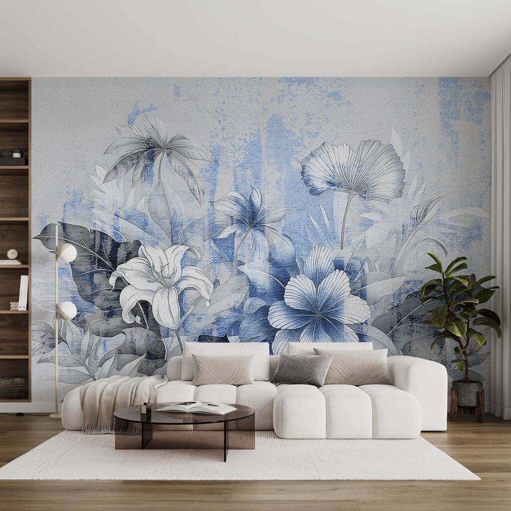 Garden Flowers in Ink — interior 2