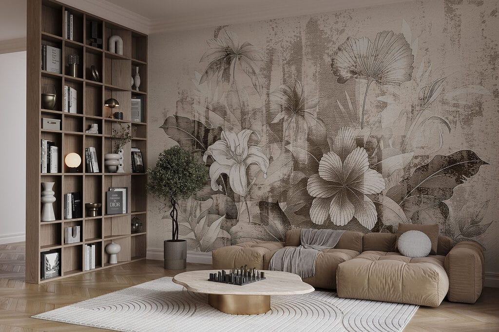 Garden Flowers in Ink — interior 4