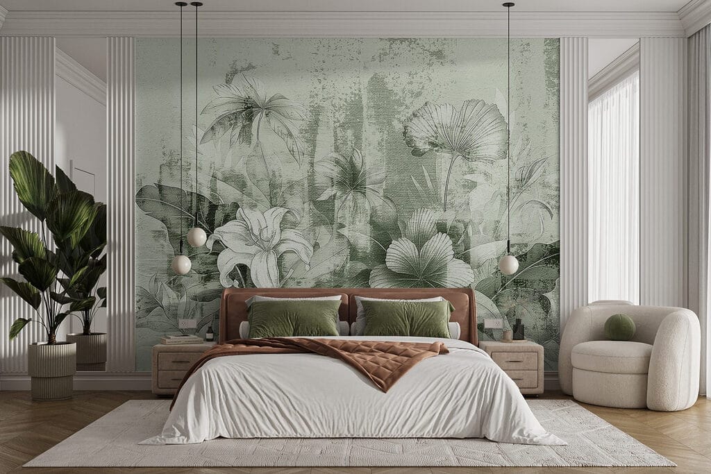 Garden Flowers in Ink — interior 2