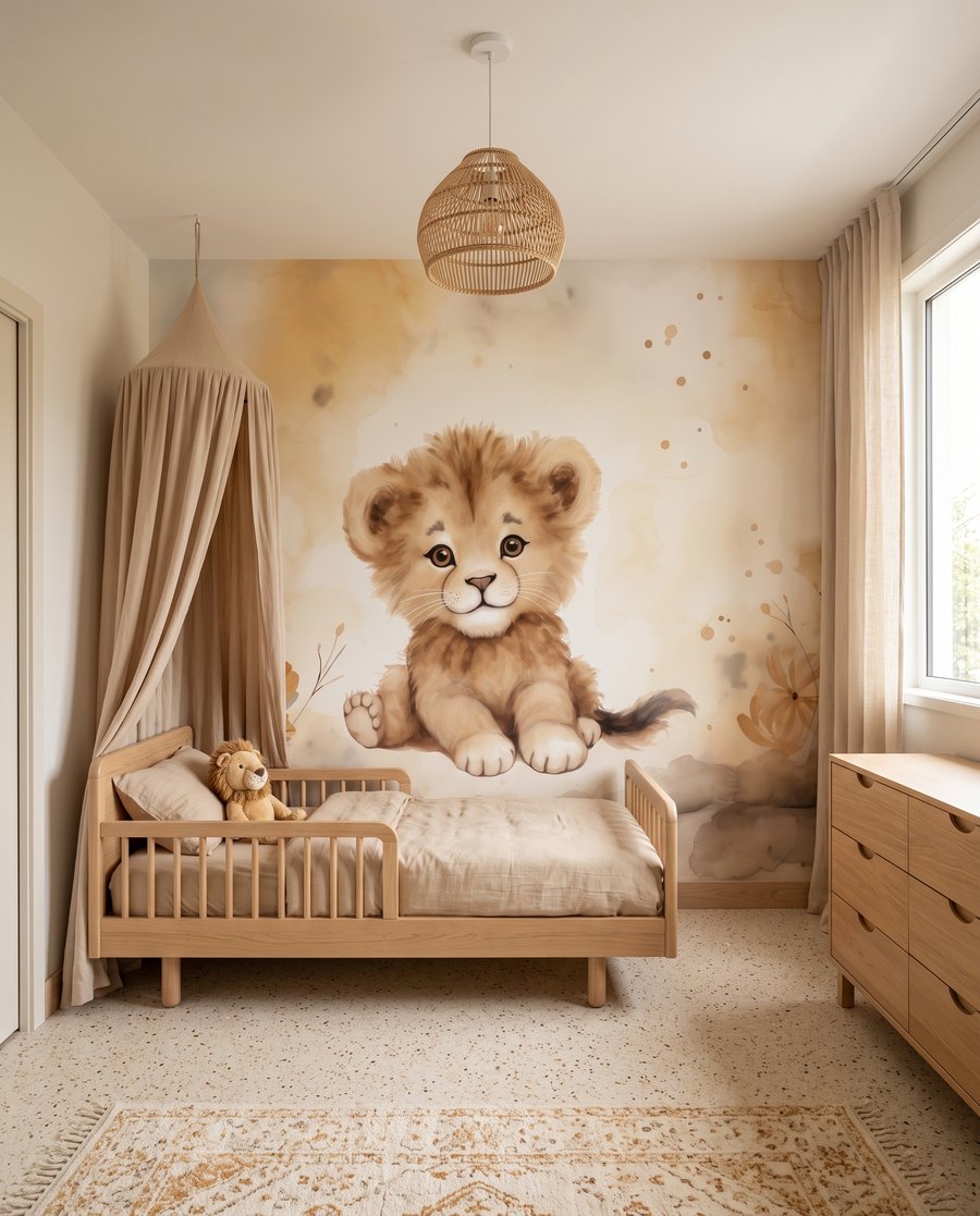 Little Lion in an interior