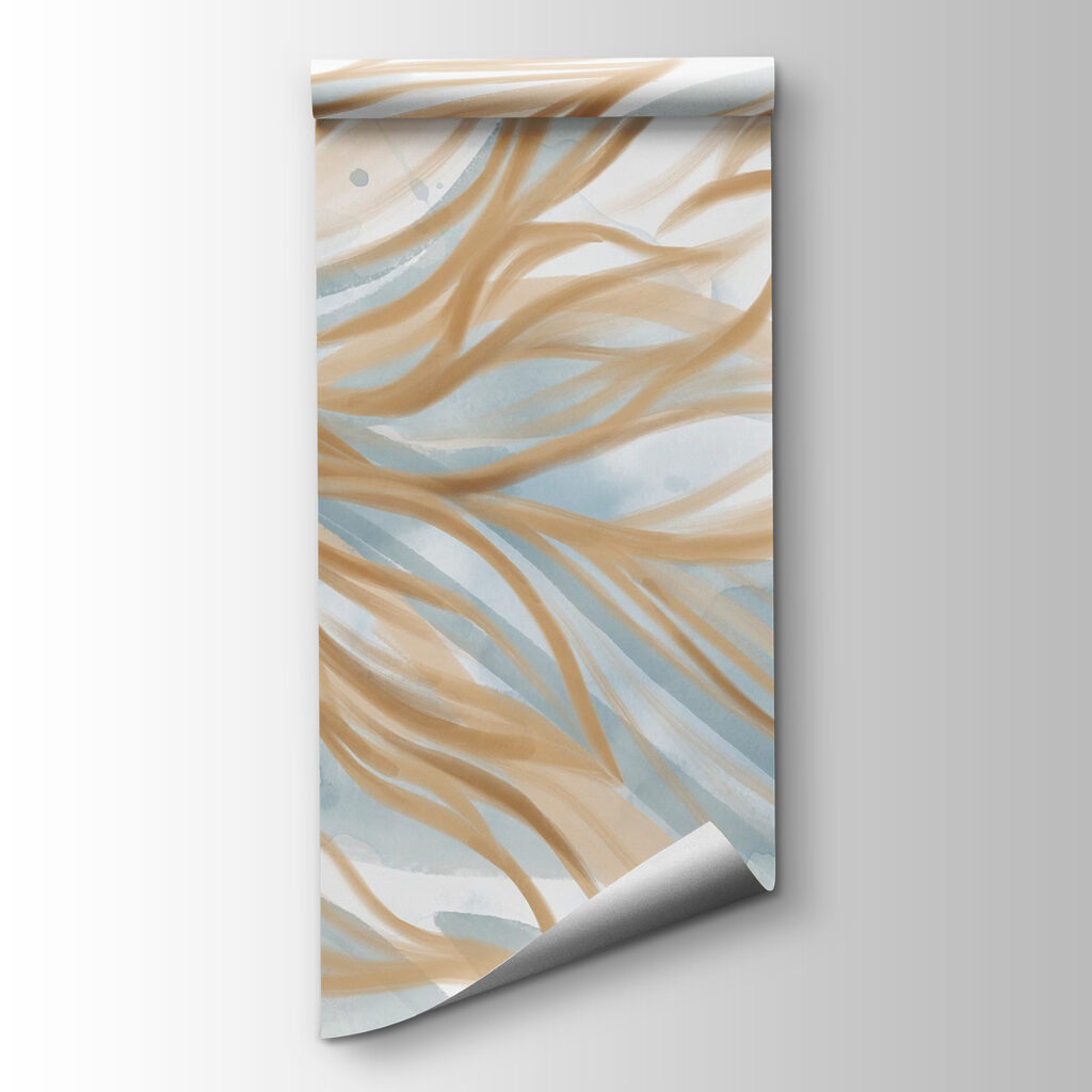 Golden lines like waves — product view