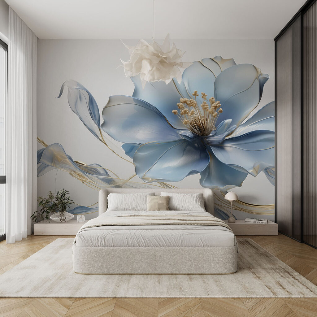 Flower with golden details — interior 1