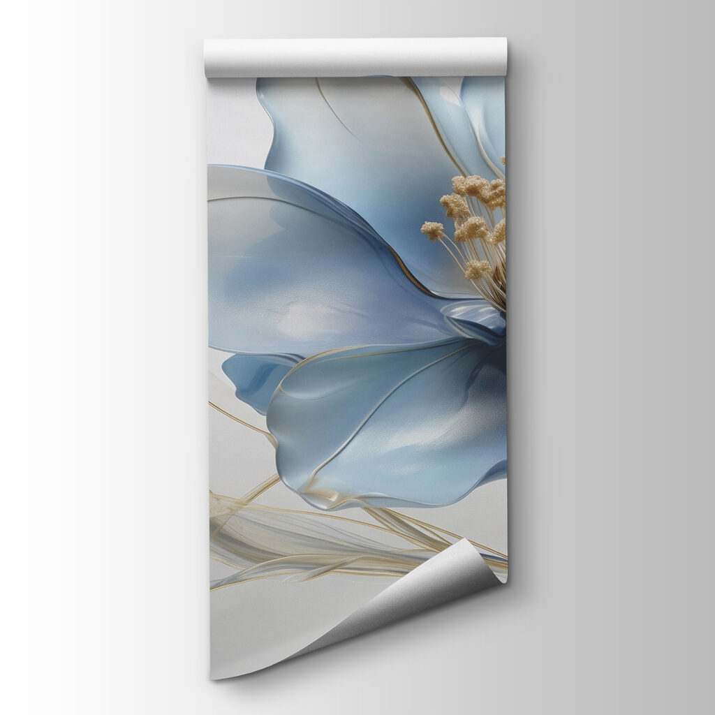 Flower with golden details — product view