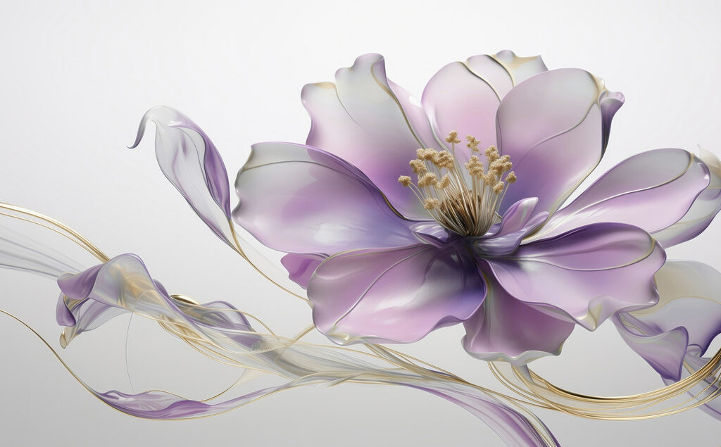 Flower on a Stem — full design