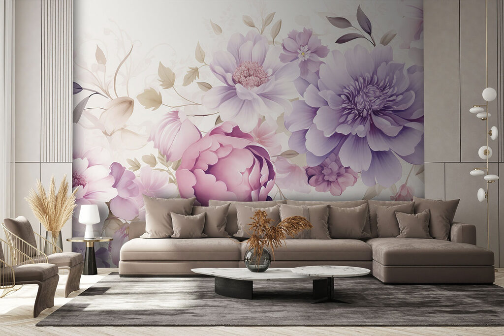 Dense flower wreath — interior 3