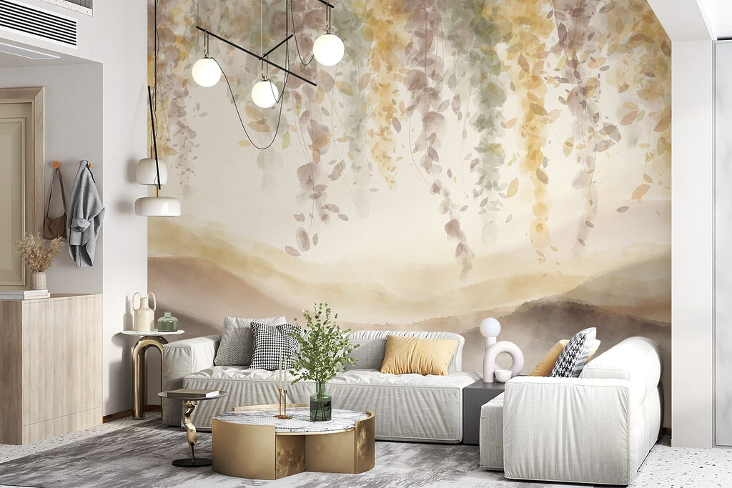 Hills Beneath Hanging Leaves — interior 2