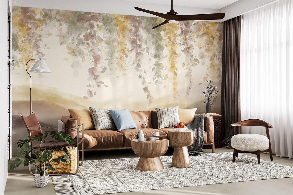 Hills Beneath Hanging Leaves — interior 4