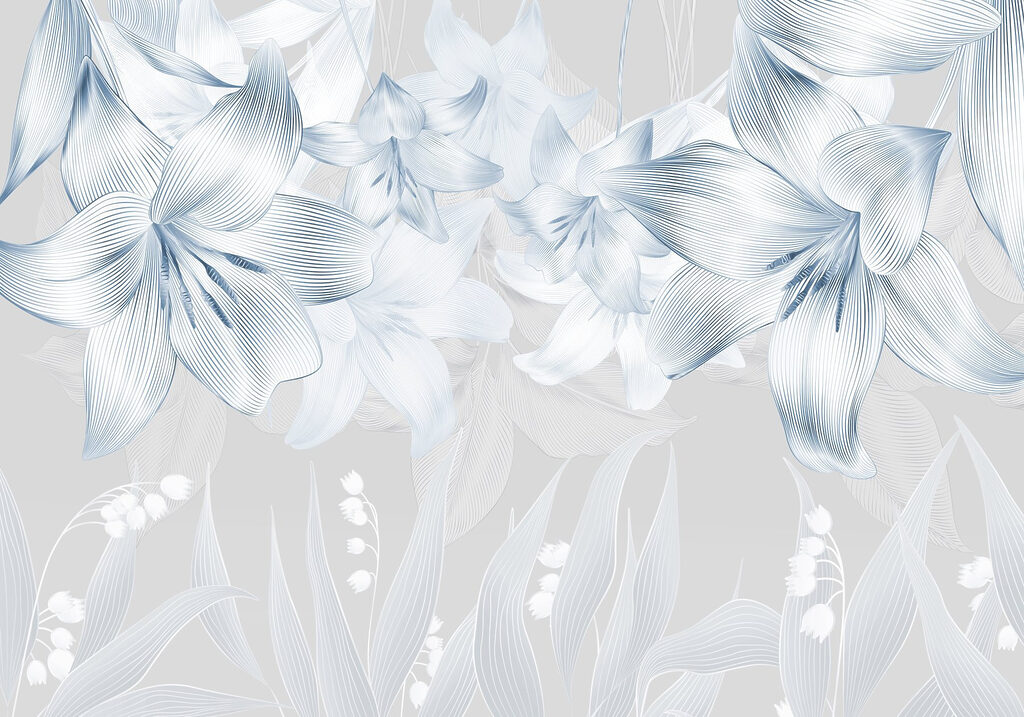Petal Garland in Light — full design