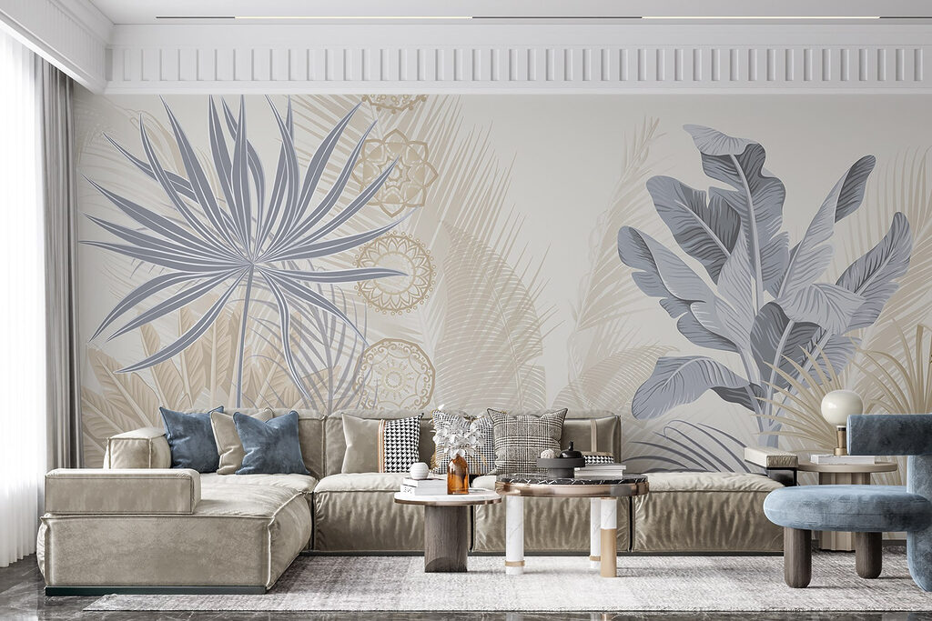 Botanical Fans and Circles — interior 3