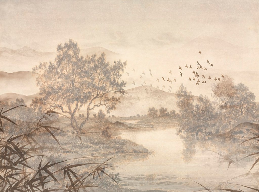 Riverside Stillness — full design