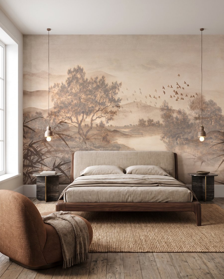 Riverside Stillness in an interior