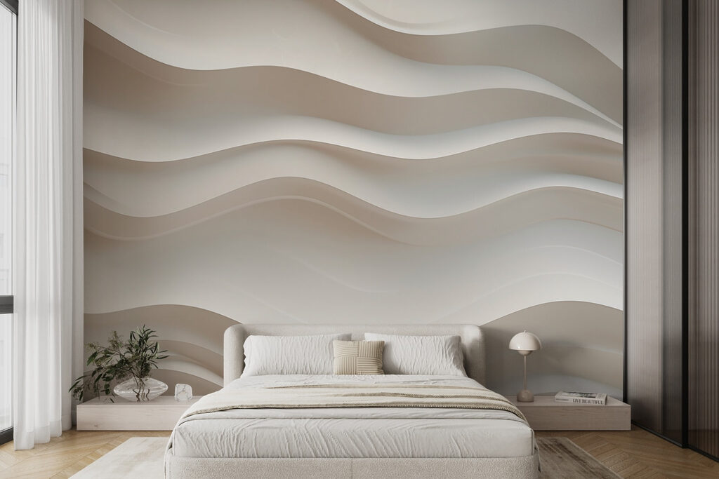 Soft Sculpted Waves in an interior