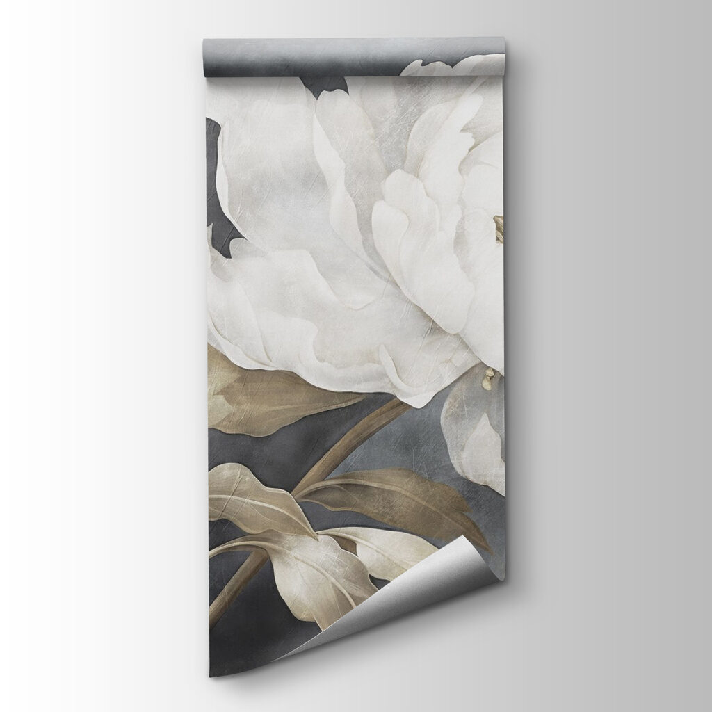 Peony on dark grey — product view