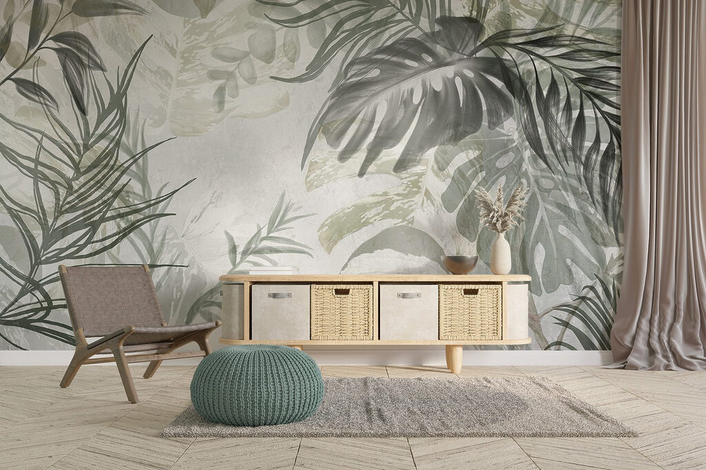 Botanical Sketchbook in an interior