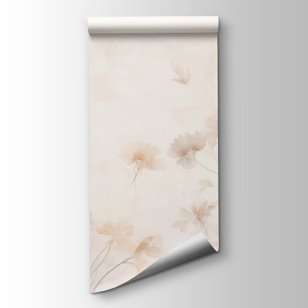 Pale flowers in haze — product view