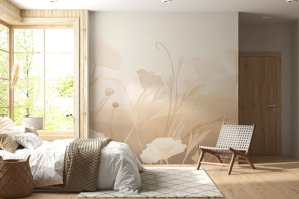 Fine grasses, pale blooms — interior 3