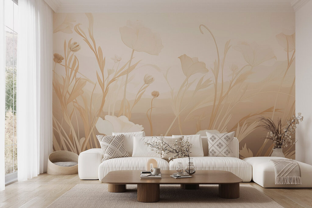 Fine grasses, pale blooms — interior 6