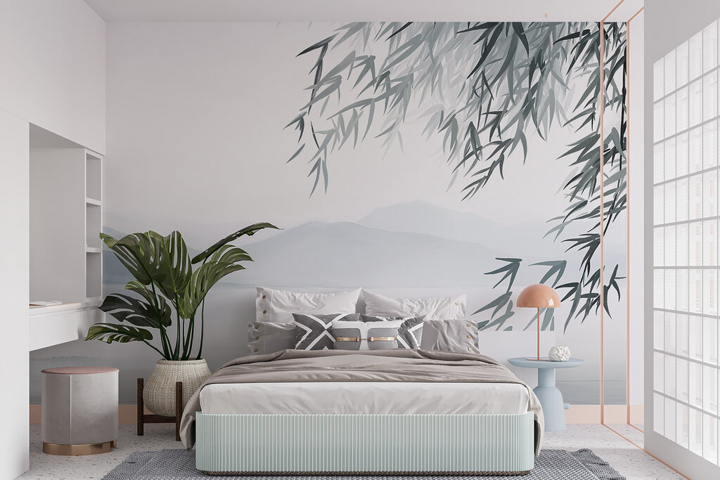 Bamboo above clear water — interior 4