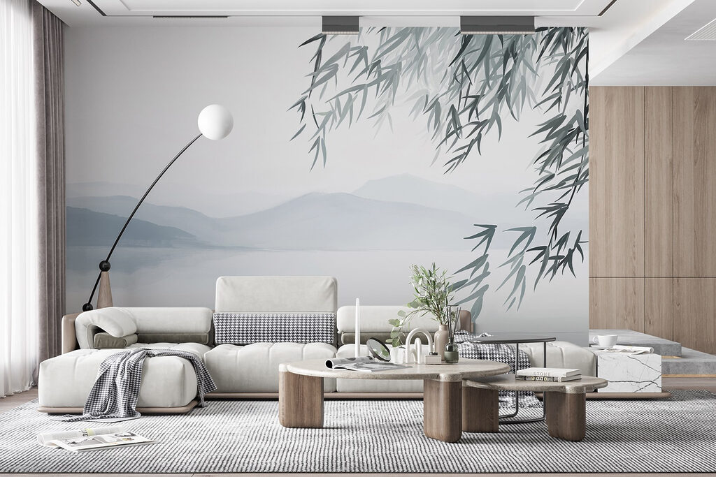 Bamboo above clear water — interior 5