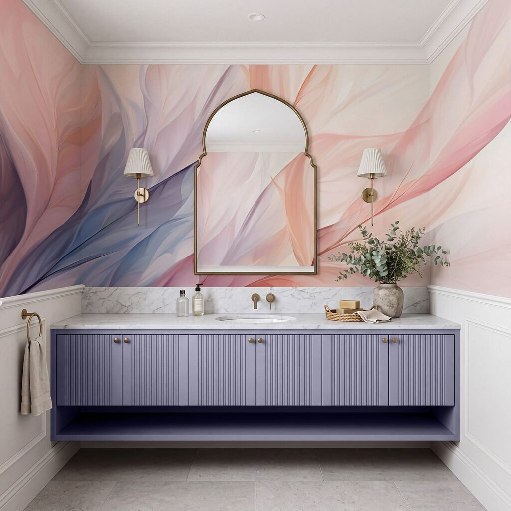 Leaf Petal Flow in an interior