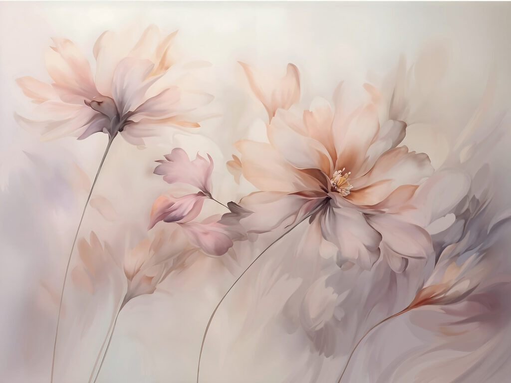 Petals in Watercolour — full design