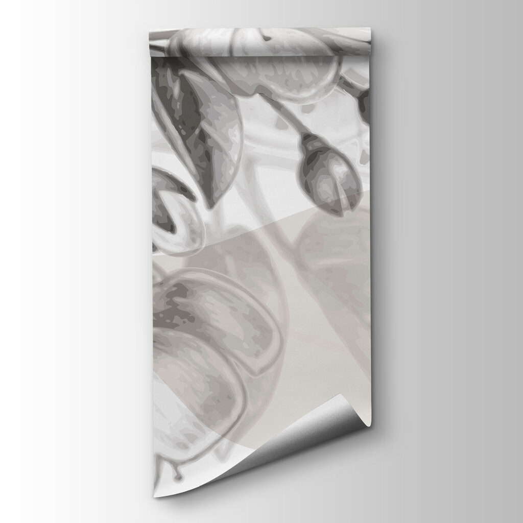 Flower Branches in Graphite — product view