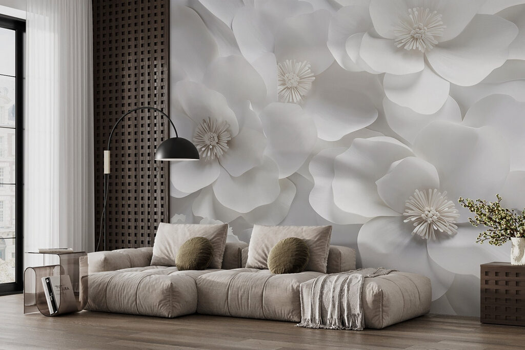 Petal Sculpture in an interior