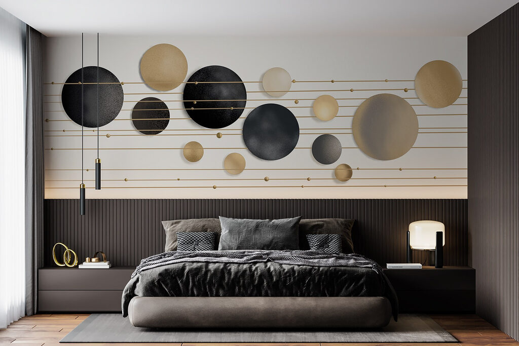 Golden circles on lines — interior 2