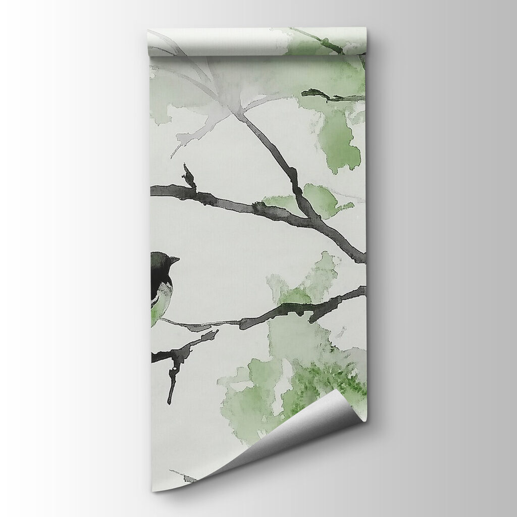 Birds on Leafy Branches — product view