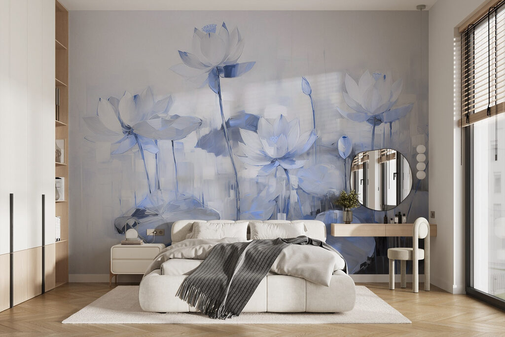 Lotus in Painted Mist — interior 2