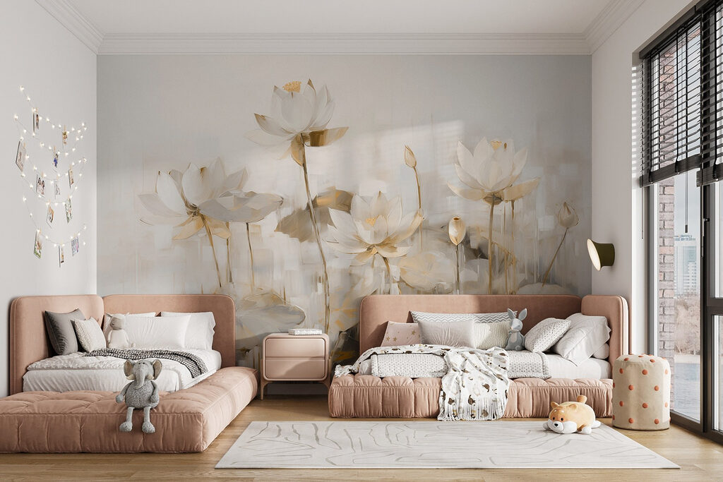 Lotus in Painted Mist — interior 4