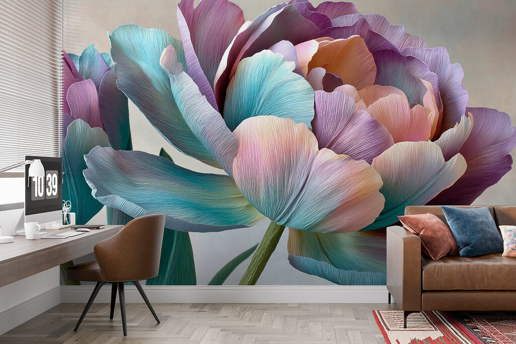 Tulip in rainbow colours — interior 3